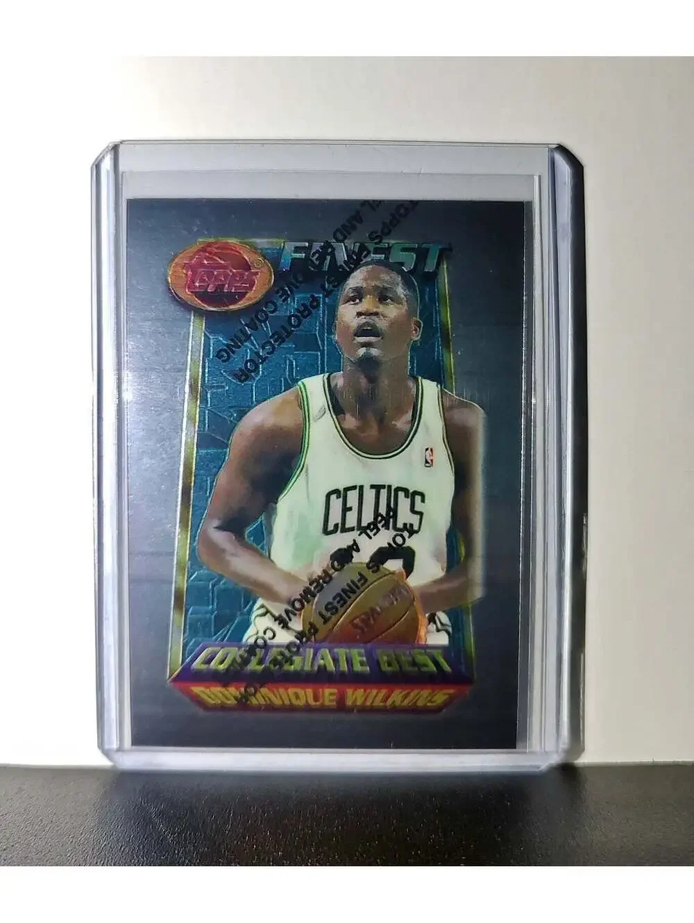 Dominique Wilkins 1994-95 Topps Finest #278 Collegiate Best